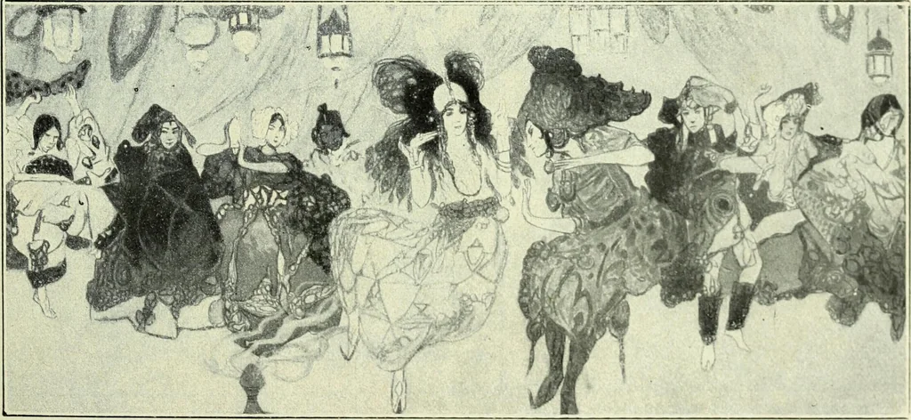 An illustration from Caras y caretas, 1898, leaf 378