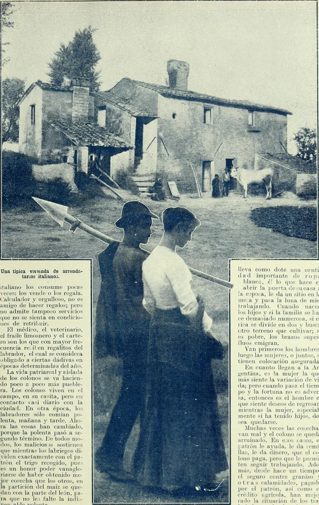 An illustration from Caras y caretas, 1898, leaf 384