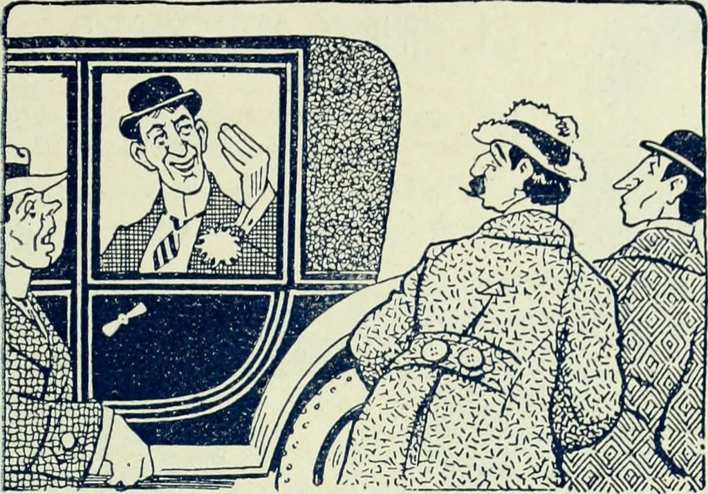 An illustration from Caras y caretas, 1898, leaf 392
