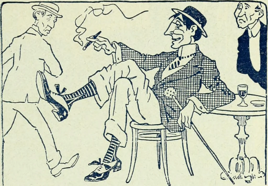 An illustration from Caras y caretas, 1898, leaf 392