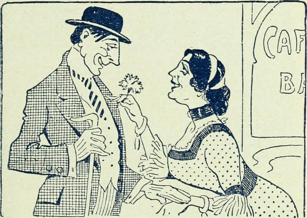 An illustration from Caras y caretas, 1898, leaf 392