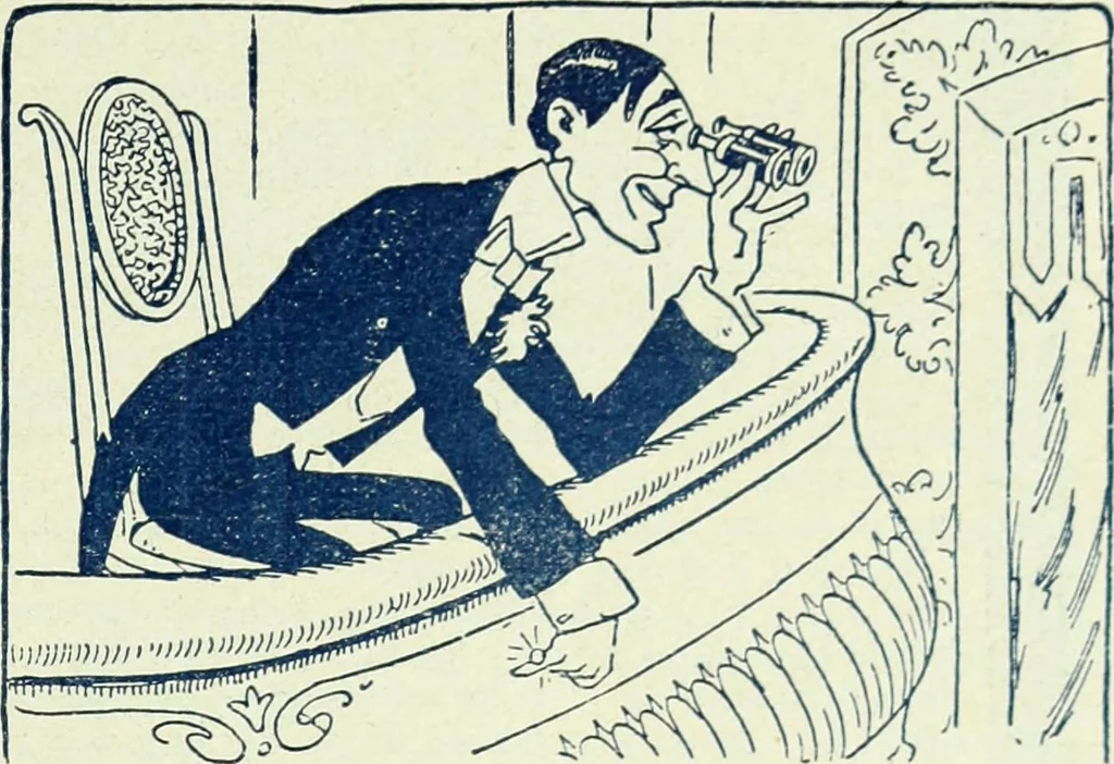 An illustration from Caras y caretas, 1898, leaf 392