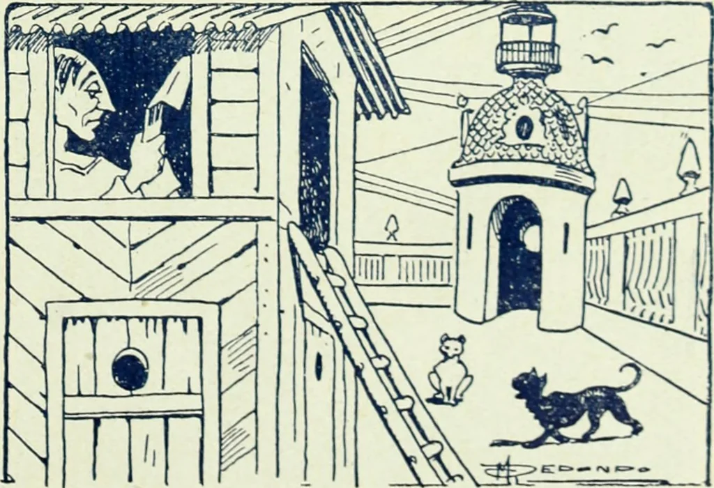 An illustration from Caras y caretas, 1898, leaf 392