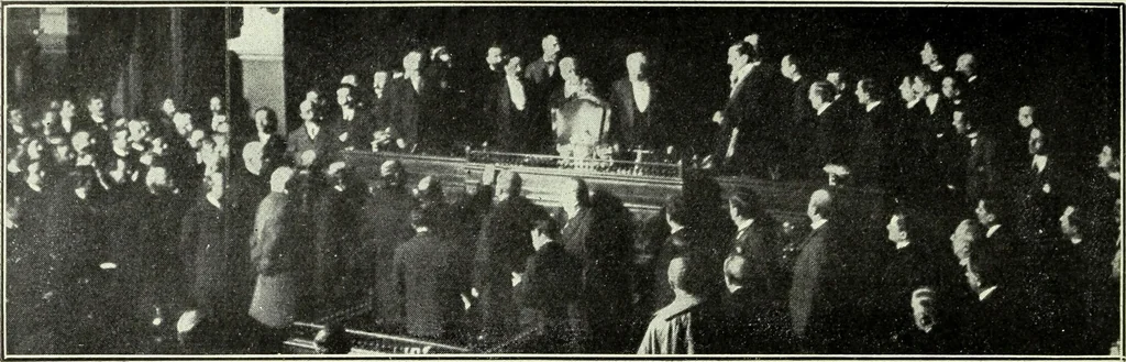 An illustration from Caras y caretas, 1898, leaf 405