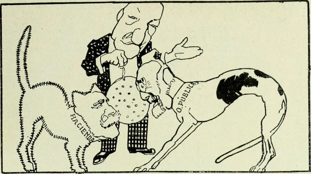 An illustration from Caras y caretas, 1898, leaf 406