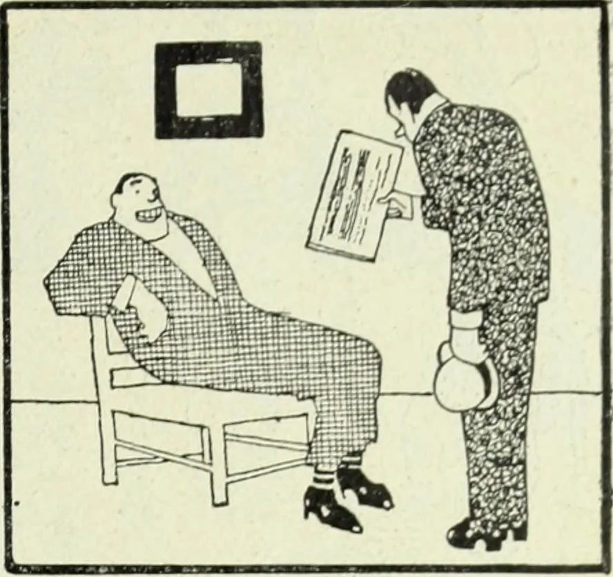 An illustration from Caras y caretas, 1898, leaf 406