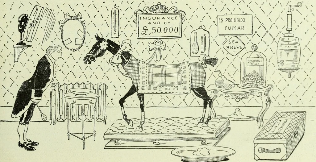 An illustration from Caras y caretas, 1898, leaf 406