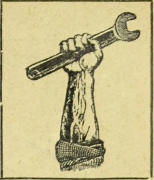 An illustration from Caras y caretas, 1898, leaf 424