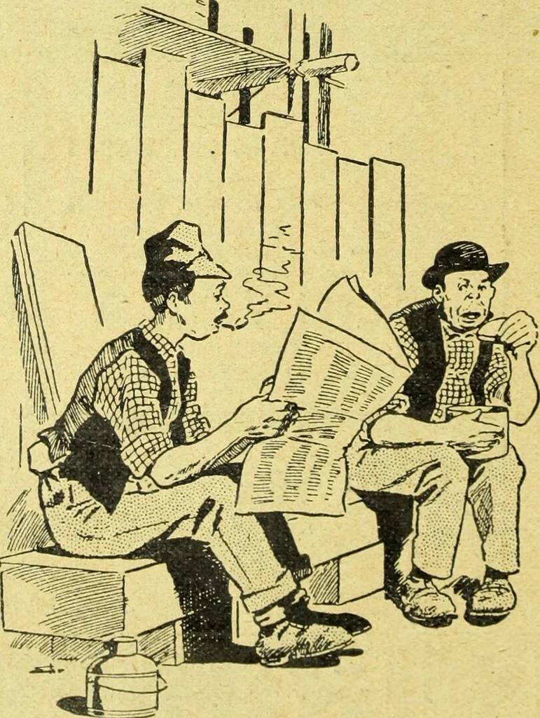 An illustration from Caras y caretas, 1898, leaf 443