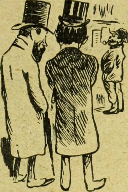 An illustration from Caras y caretas, 1898, leaf 450