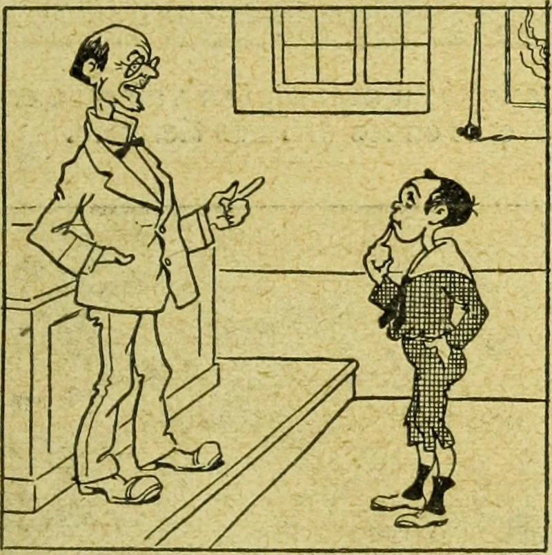 An illustration from Caras y caretas, 1898, leaf 450
