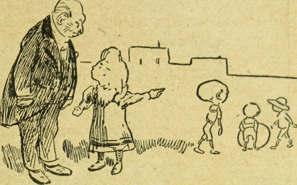 An illustration from Caras y caretas, 1898, leaf 450