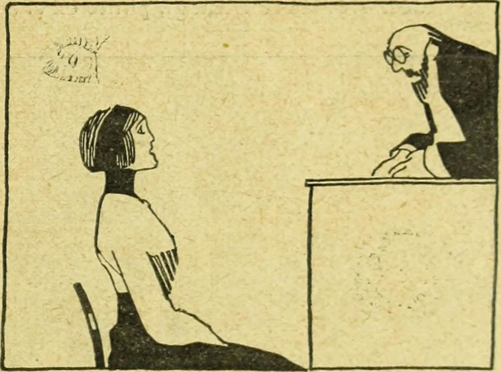 An illustration from Caras y caretas, 1898, leaf 450