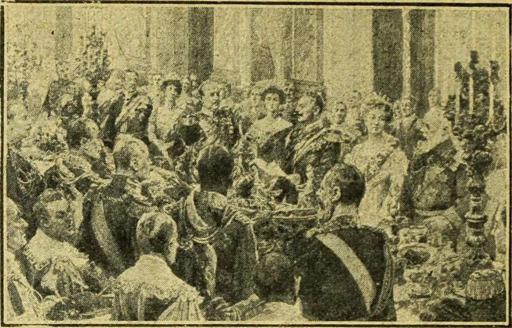 An illustration from Caras y caretas, 1898, leaf 453