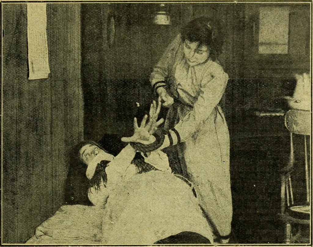 An illustration from Caras y caretas, 1898, leaf 458