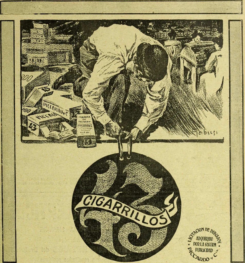 An illustration from Caras y caretas, 1898, leaf 466