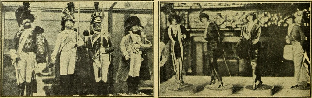 An illustration from Caras y caretas, 1898, leaf 477