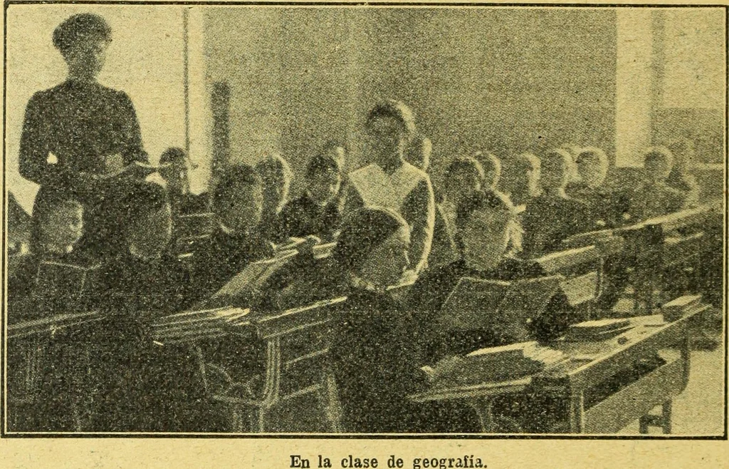 An illustration from Caras y caretas, 1898, leaf 489