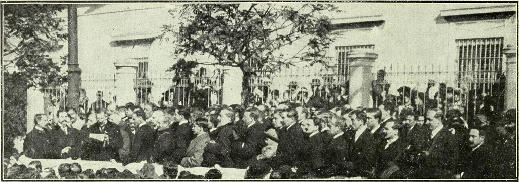 An illustration from Caras y caretas, 1898, leaf 517