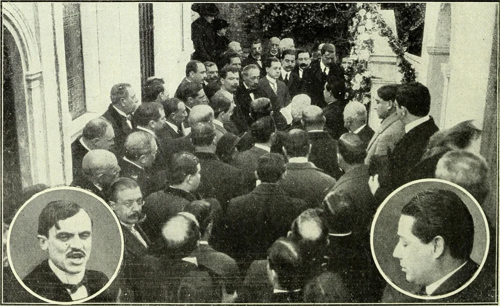 An illustration from Caras y caretas, 1898, leaf 517