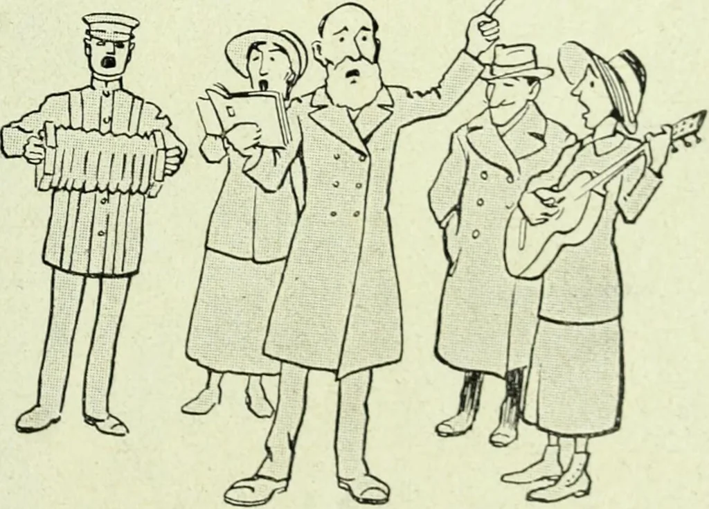 An illustration from Caras y caretas, 1898, leaf 518