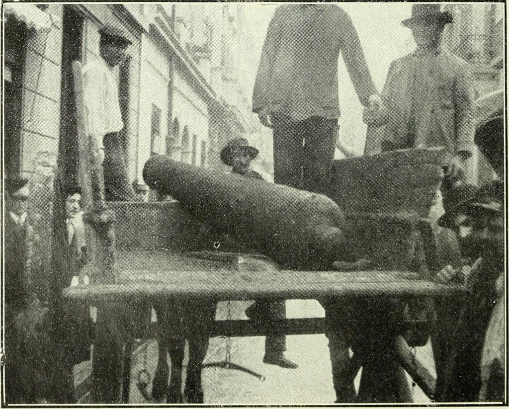 An illustration from Caras y caretas, 1898, leaf 519