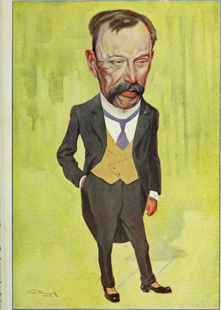 An illustration from Caras y caretas, 1898, leaf 522