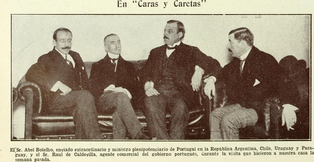 An illustration from Caras y caretas, 1898, leaf 527