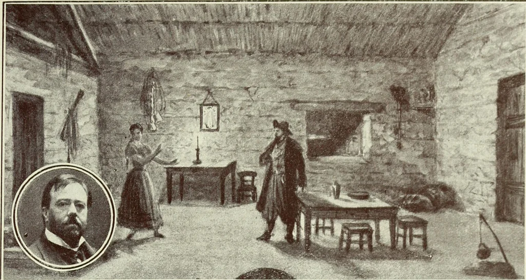 An illustration from Caras y caretas, 1898, leaf 528