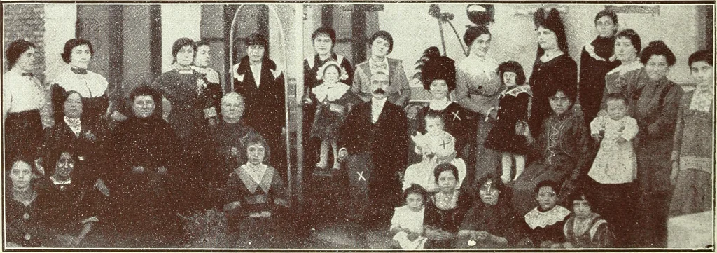 An illustration from Caras y caretas, 1898, leaf 537