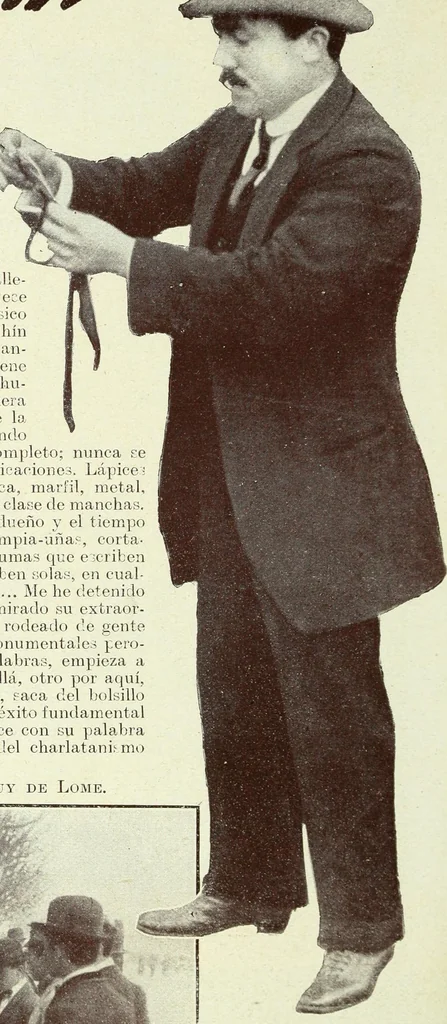 An illustration from Caras y caretas, 1898, leaf 539