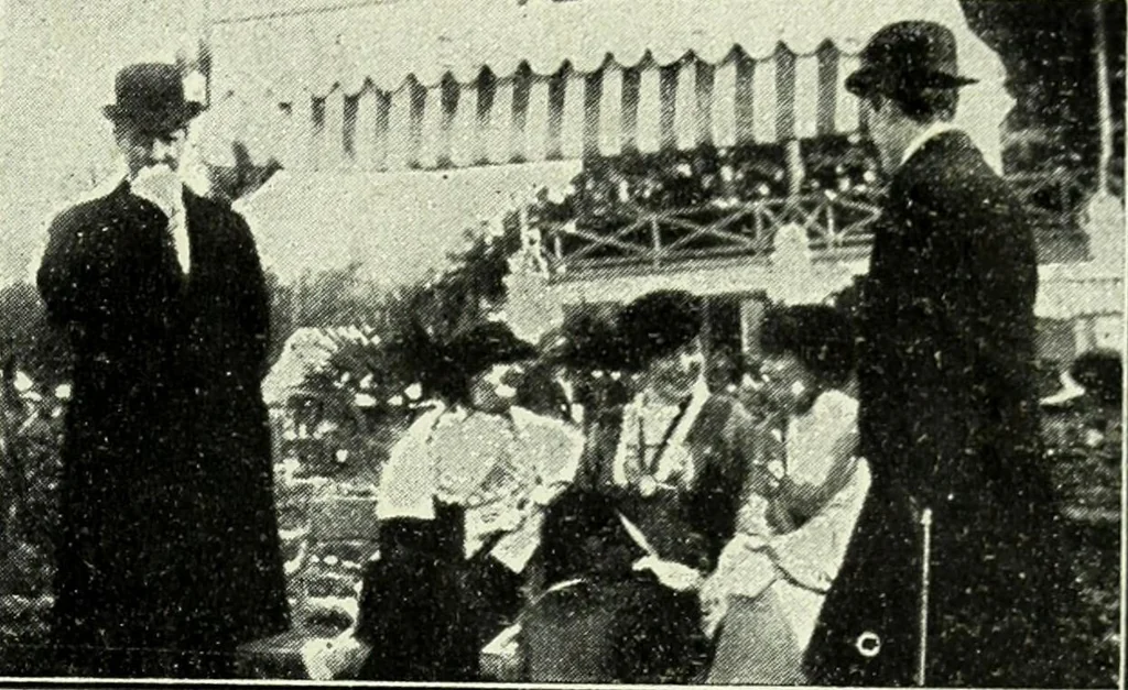 An illustration from Caras y caretas, 1898, leaf 542