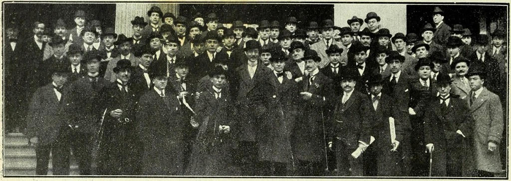 An illustration from Caras y caretas, 1898, leaf 547