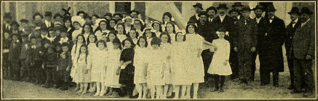 An illustration from Caras y caretas, 1898, leaf 571