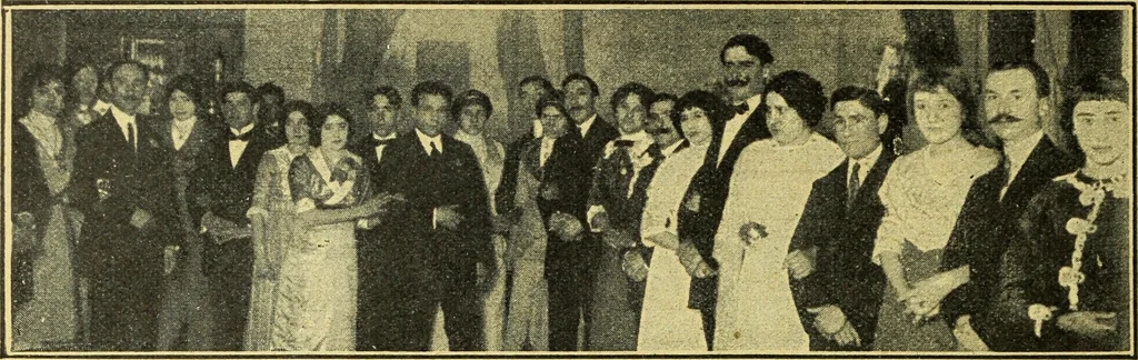 An illustration from Caras y caretas, 1898, leaf 575
