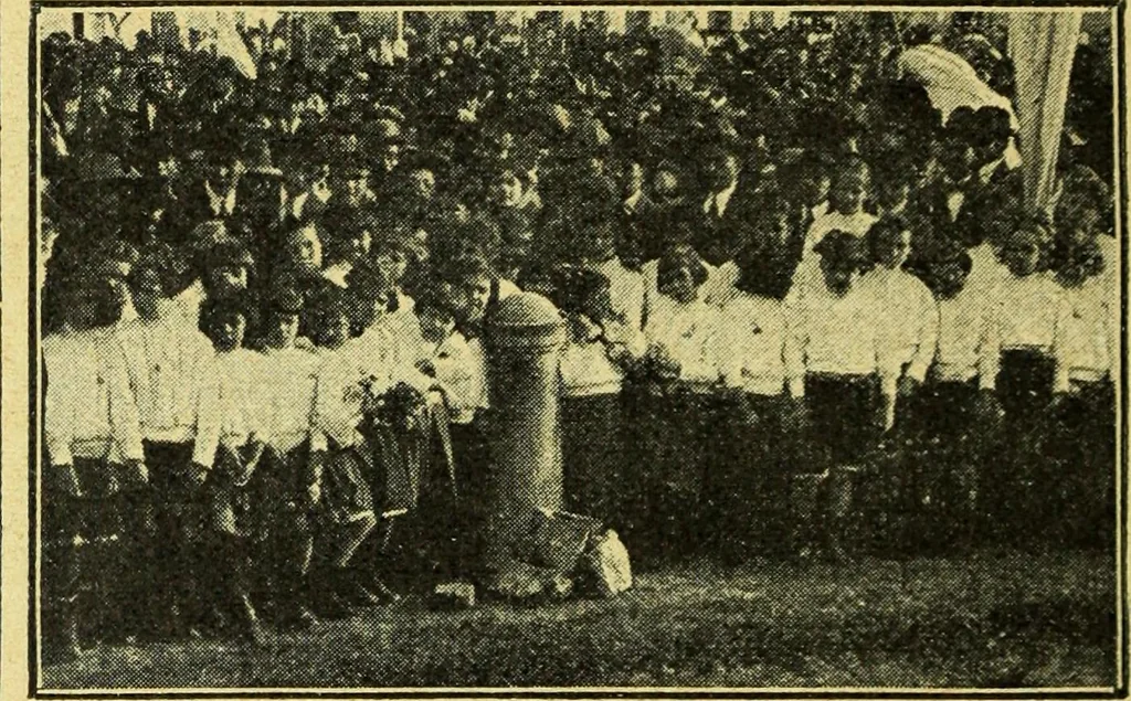 An illustration from Caras y caretas, 1898, leaf 579