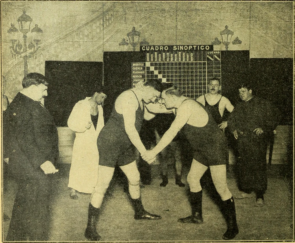 An illustration from Caras y caretas, 1898, leaf 597