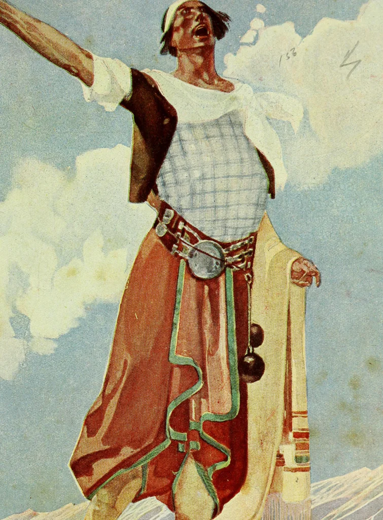 An illustration from Caras y caretas, 1898, leaf 6