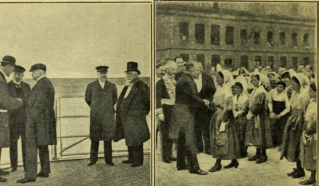 An illustration from Caras y caretas, 1898, leaf 605