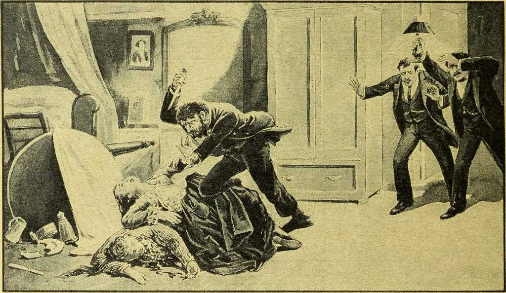 An illustration from Caras y caretas, 1898, leaf 609
