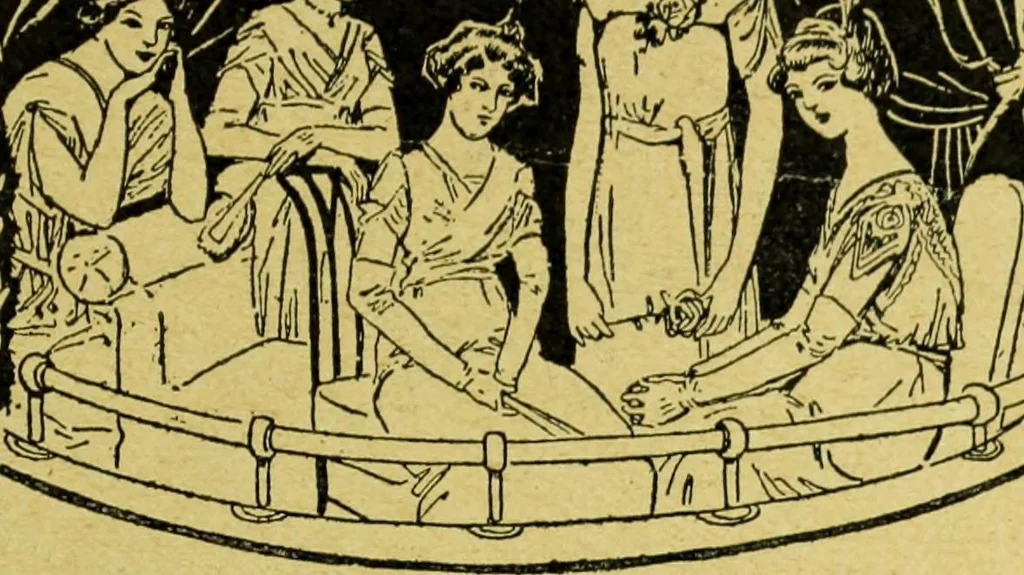 An illustration from Caras y caretas, 1898, leaf 618