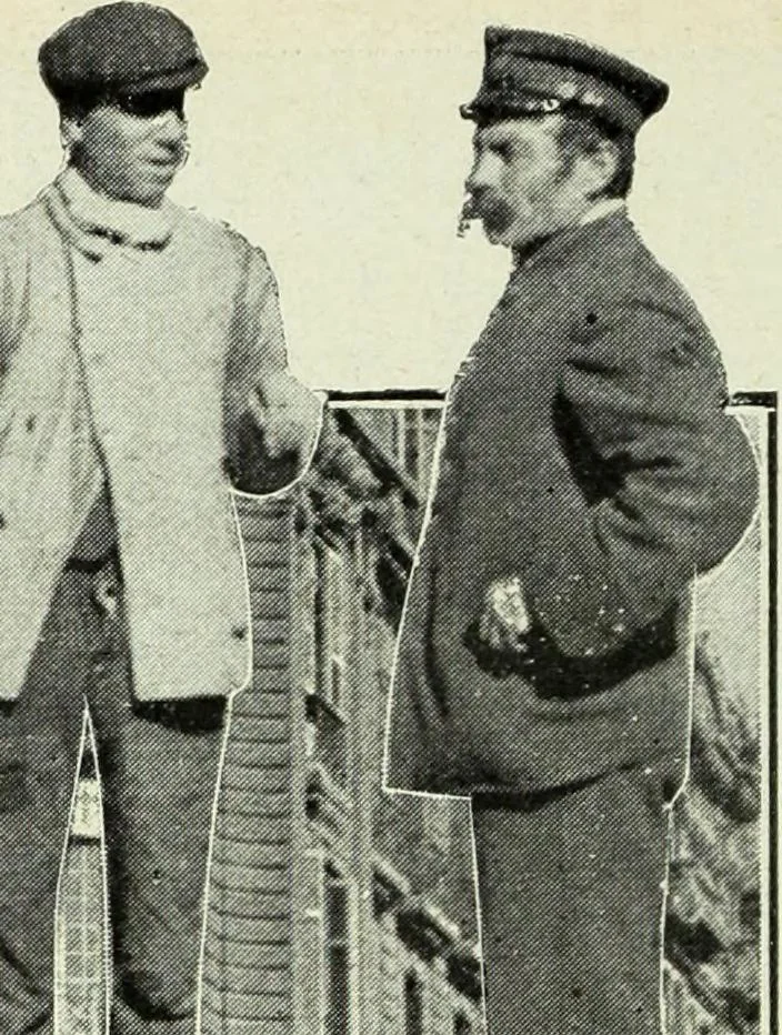 An illustration from Caras y caretas, 1898, leaf 653