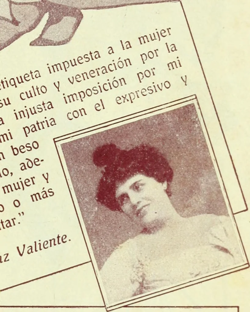 An illustration from Caras y caretas, 1898, leaf 66