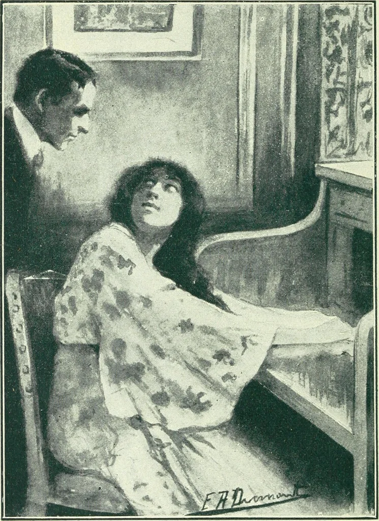 An illustration from Caras y caretas, 1898, leaf 669