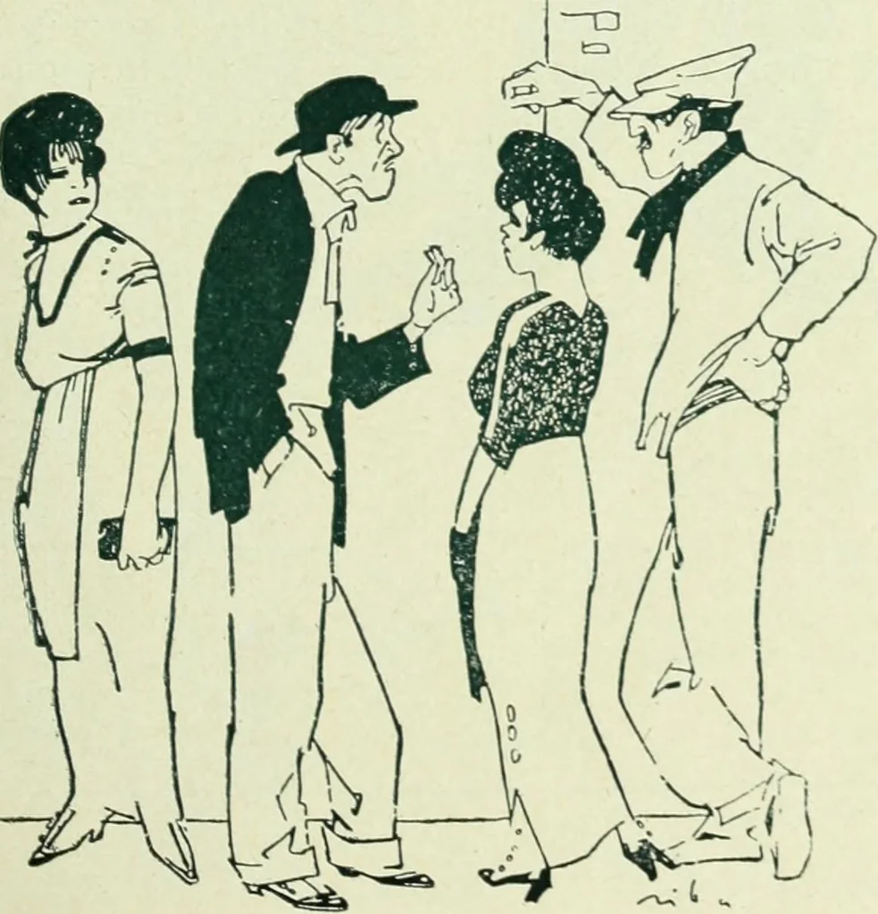 An illustration from Caras y caretas, 1898, leaf 670