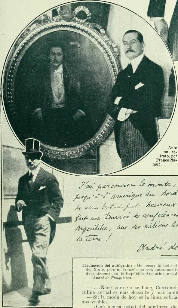 An illustration from Caras y caretas, 1898, leaf 672