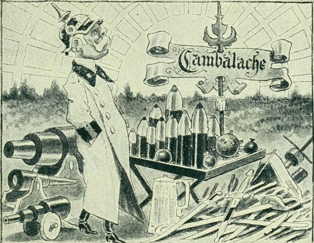 An illustration from Caras y caretas, 1898, leaf 678