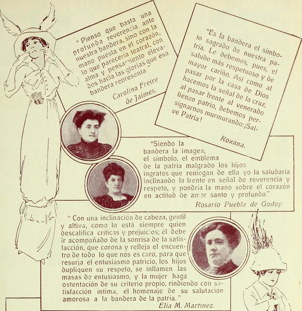 An illustration from Caras y caretas, 1898, leaf 68
