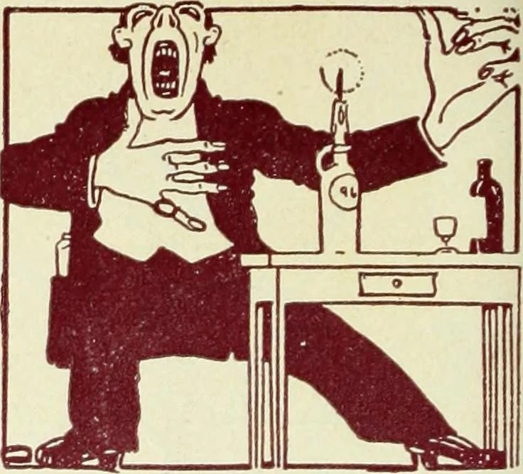 An illustration from Caras y caretas, 1898, leaf 69