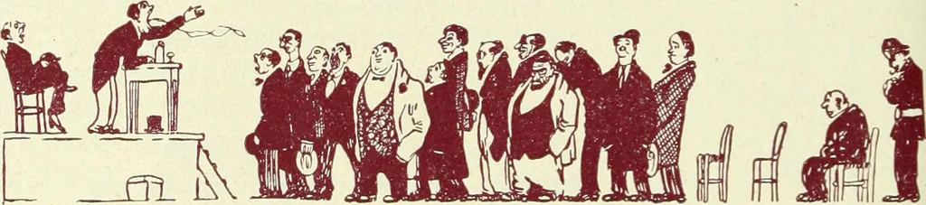 An illustration from Caras y caretas, 1898, leaf 69